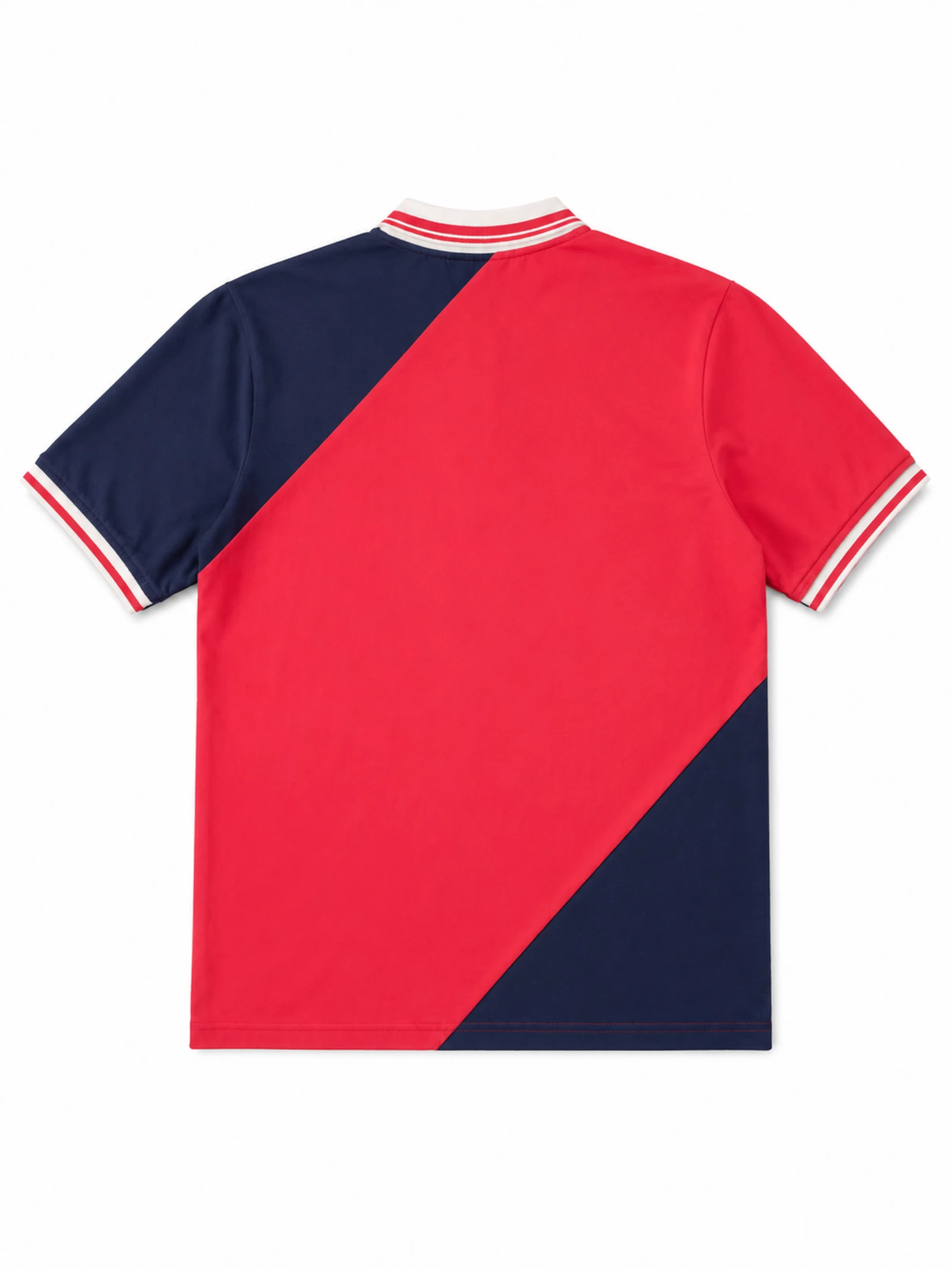 Camisa polo Livergy Color Block Bordada Y2K Vintage Retro Streetwear Preppy Casual – photo 2